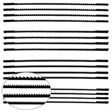 16 Pezzi lame per seghetto oscillante 10/15/18/24 Lame da Traforo Standard a Tag