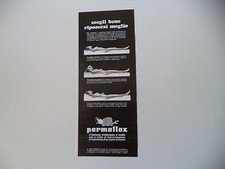 advertising Pubblicità 1979 MATERASSO PERMAFLEX