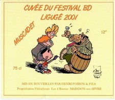 ETIQUETTE DE VIN DE MUSCADET