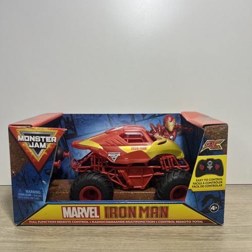 Monster jam marvel iron - iron, man