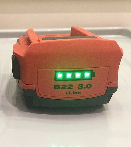 Batteria hilti b22 - hilti, 3.0ah