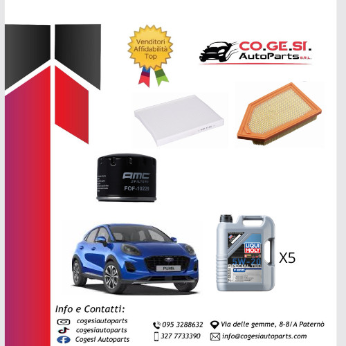 Kit tagliando ford puma - ford,