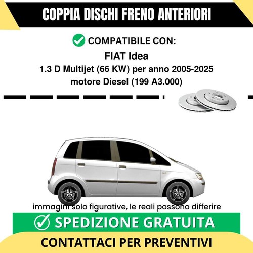 Coppia dischi freno anteriori - freno,
