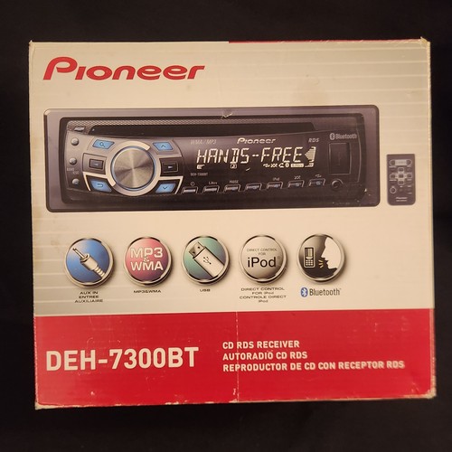 Pioneer deh 7300bt car - pioneer, stereo