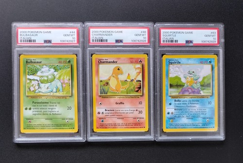Pokémon trio starter set base - starter,