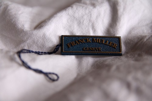 Franck muller cartellino tag - franck,