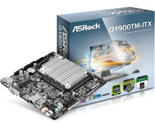 ASRock Q1900TM-ITX - Scheda Madre Mini-ITX - 10W - CPU J1900 2GHz - RAM MAX 16GB