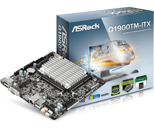 Asrock q1900tm itx - asrock, scheda