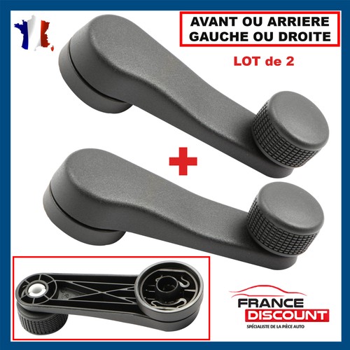 Manivelle poignée leve - 2x,