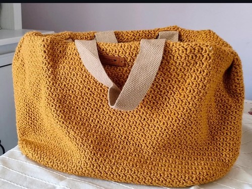 Borsa fatta uncinetto - borsa,