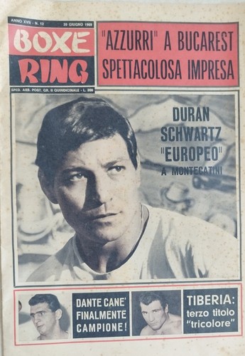 Boxe ring pugilato 1969 - pugilato, 20-06-1969