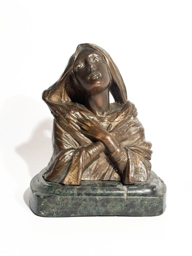 Scultura madonna bronzo - scultura,