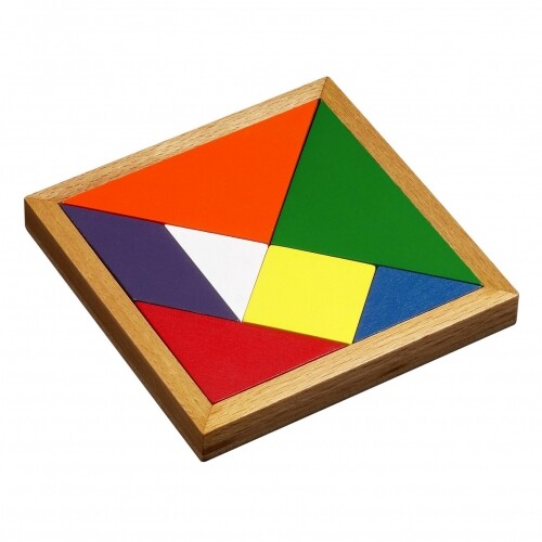 Tangram pezzi del puzzle - -,