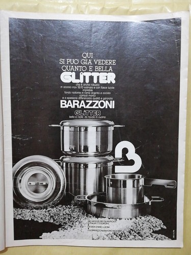 Pubblicità pentole barazzoni - pubblicità,
