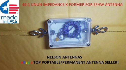Unun impedance xformer - 49:1,