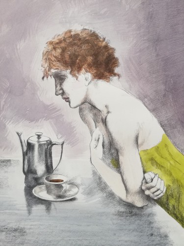 Alberto sughi rara litografia - sughi:,