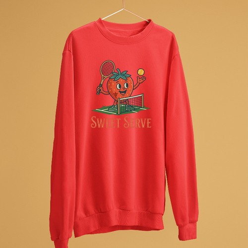 Felpa sweet serve divertente - felpa,