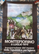 Montefiorino Modena Museo Partigiani 1979 Antonio Nocera Originale...