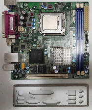 Intel DG41MJ Socket 775 Mini ITX scheda madre DDR2 con Pentium E5200 e 4 GB di RAM