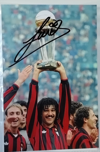 Autografo ruud gullit foto - gullit,