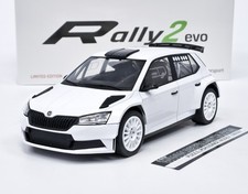 Skoda Fabia Rally2 evo carrozzeria Fox18 1:18