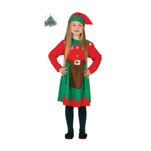 Costume elfa aiutante babbo - elfa,
