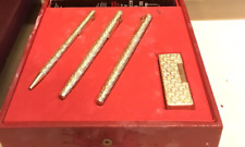 ROYAMA SET STILOGRAFICA E ROLLER ACCENDINO DUNHILL ORO 18 Kt SULTAN OF OMAN