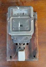 Contatore Elettrico  Vintage Antico volt 125