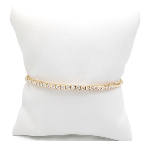 Bracciale tennis rigido - , donna