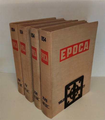 Rivista epoca rilegata annata - epoca,