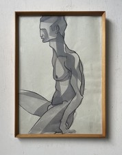Quadro acquerello figurativo