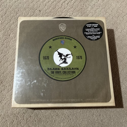 Black sabbath the vinyl - black,
