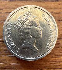 Una sterlina - Gibilterra -