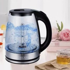 Bollitore  in vetro 1500W Sterilizza Acqua 1,8 L - Ideale per Infusi, Tè e Caffè