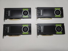 Lot of 4 Various Nvidia Quadro