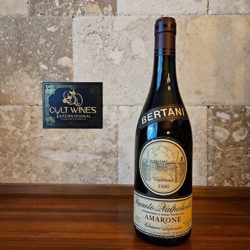 1990 bertani amarone recioto - bertani,