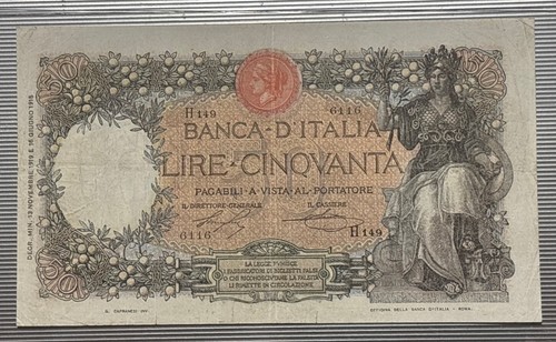 Banconota lire buoi - 50,