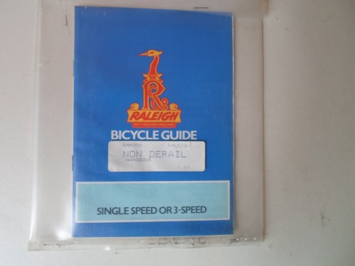 Vintage raleigh cycle - vintage, handbook