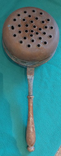 Antico scaldaletto scaldino