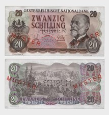 Austria - 1956 - 20 scellini - CAMPIONE - "aUNC-" #CO4324