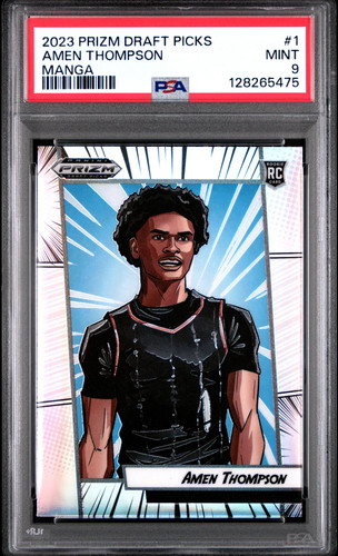 Amen thompson 2023 panini - thompson,