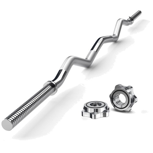 Ergonomic curl bar with - curl,