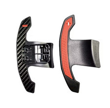 Schaltwippen Carbon Rot