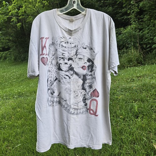 Shirt y2k king queen - king,