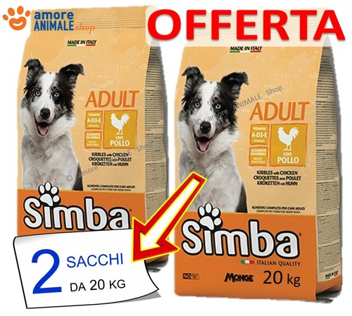 Sacchi monge simba kg 20 - -,