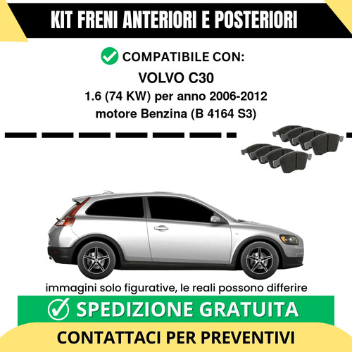 Pastiglie freno ant - freno, post