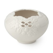 HERVIT ART. 27781 CIOTOLA PORCELLANA TRAF. BIANCA DIA.13X9CM