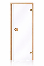 Porta Sauna Vetro Trasparente