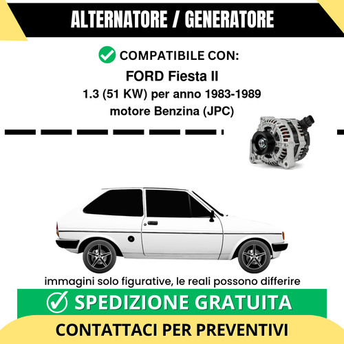 Alternatore ford fiesta - alternatore,