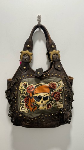 Borsa isabella fiore pelle - borsa,